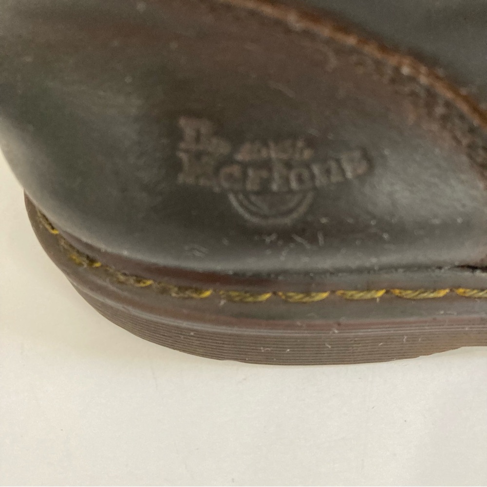 DR DOC MARTENS STEEL TOE INDUSTRIAL SLIP ON WORK BOOTS BLACK WOMENS MENS - Picture 7 of 13